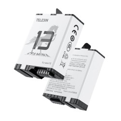 TELESIN Pocket Battery Charger Case for Hero 13 – Fast Charging in Extreme Cold