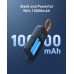 TELESIN Best Portable Battery Charger | 10000mAh 18W PD for DJI Action Cameras