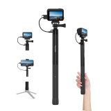 TELESIN Power Selfie Stick 2.0 – Fast-Charging Selfie Stick for Phone & Camera