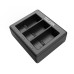 TELESIN 3 Slots Charger for GoPro Hero 9/10/11/12