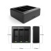 TELESIN 3 Slots Charger for GoPro Hero 9/10/11/12