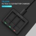 TELESIN 3 Slots Charger for GoPro Hero 9/10/11/12