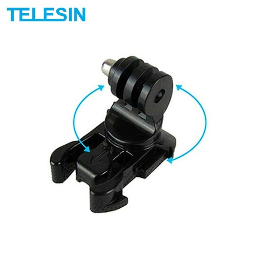 TELESIN 360 Degree Rotate J-Hook Buckle Vertical Surface Mount