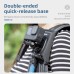 TELESIN 360° Rotate Adjustable Buckle Double J-hook