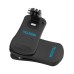 TELESIN 360° Rotation Backpack Clip Clamp Mount for Action Cameras