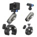 Aluminum Alloy Camera Clamp Mount for Bikes & Motorcycles | TELESIN