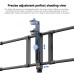 TELESIN Adjustable Universal Fence Mount for Action Cameras/ Phones