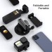 TELESIN Aluminum Alloy Camera Suction Cup Mount
