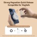 TELESIN Magnetic Selfie Light – Adjustable Brightness & Color Temperature for Perfect Lighting