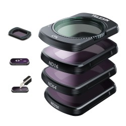 TELESIN CPL+ND16/64/256 Filter Set for DJI Pocket 4/3