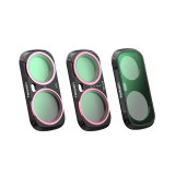 Telesin Magnetic Filter Kit for Insta360 Luna Ultra | CPL VND Black Diffusion ND Set
