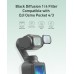 Black Diffusion 1/4 Filter for DJI Osmo Pocket 4/3