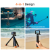 4-in-1 Floating Tripod Selfie Stick, 30M Waterproof Action Camera Mount for GoPro & Insta360