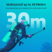 4-in-1 Floating Tripod Selfie Stick, 30M Waterproof Action Camera Mount for GoPro & Insta360