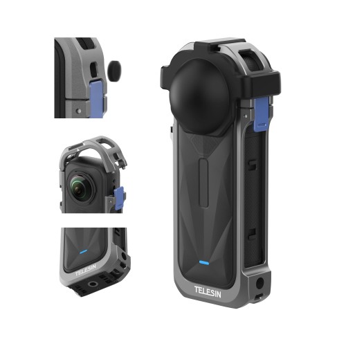 Insta360 X5 Full Cage Protection Kit | Versatile Mounting & Durable Protection