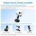 TELESIN Magnetic Base Steering Bracket for Insta360 GO 3