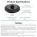 TELESIN Magnetic Base Steering Bracket for Insta360 GO 3