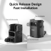 TELESIN Multi-functional Frame for Pocket 3 – Versatile, Portable, and Stable Camera Mount