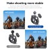TELESIN Plastic Universal Handlebar Mount Tube Clamp