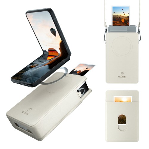 Portable Shoulder Bag with MagSafe for Xiaomi Pocket Printer