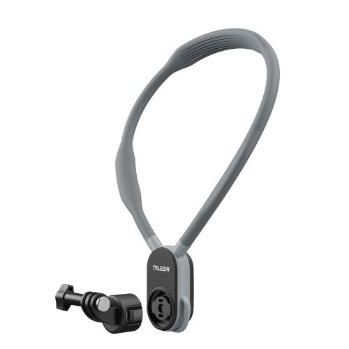 TELESIN Quick Release Neck Mount 2.0 for Action Cameras - Anti-Shake, Universal Fit for GoPro/DJI/Insta360