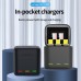 TELESIN 3 Slots LED Storage Charger Box With HERO 11/10/9 Extended Battery