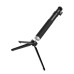 TELESIN Upgraded Aluminum Alloy Tripod – Foldable, Portable, and Stable for DSLR, GoPro, Smartphone
