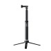 TELESIN Upgraded Aluminum Alloy Tripod – Foldable, Portable, and Stable for DSLR, GoPro, Smartphone