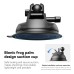 TELESIN Upgraded General Suction Cup Mount for Action Cameras