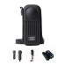 Black TELESIN Hard Case for Insta360 X5 X4 X4 Air, Shockproof Splash Resistant Bag