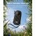 Black TELESIN Hard Case for Insta360 X5 X4 X4 Air, Shockproof Splash Resistant Bag