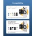 TELESIN Fun Shot Magnetic Grip 2 - Phone Camera Grip with MagSafe, Shutter Control & Quick Zoom