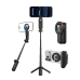 Telesin 4-in-1 Magnetic Selfie Stick | Carabiner MagSafe Tripod for iPhone & Samsung