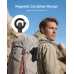 Telesin 4-in-1 Magnetic Selfie Stick | Carabiner MagSafe Tripod for iPhone & Samsung