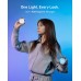 TELESIN RGB Magnetic Selfie Ring Light – Adjustable LED Fill Light for Selfies, Vlogs, Makeup Tutorials