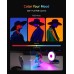 TELESIN RGB Magnetic Selfie Ring Light – Adjustable LED Fill Light for Selfies, Vlogs, Makeup Tutorials