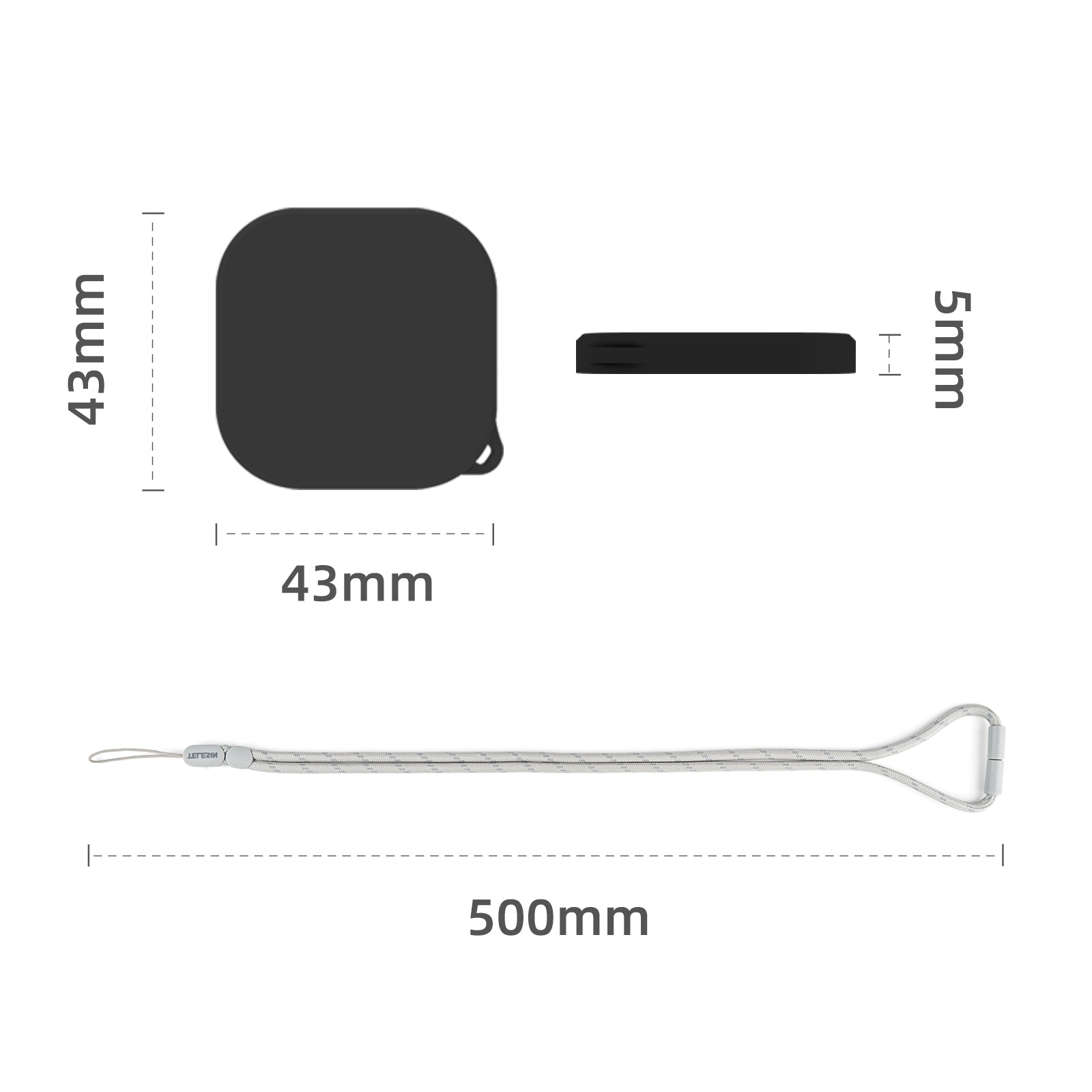 TELESIN Silicone Soft Case Protector for GoPro Hero 11