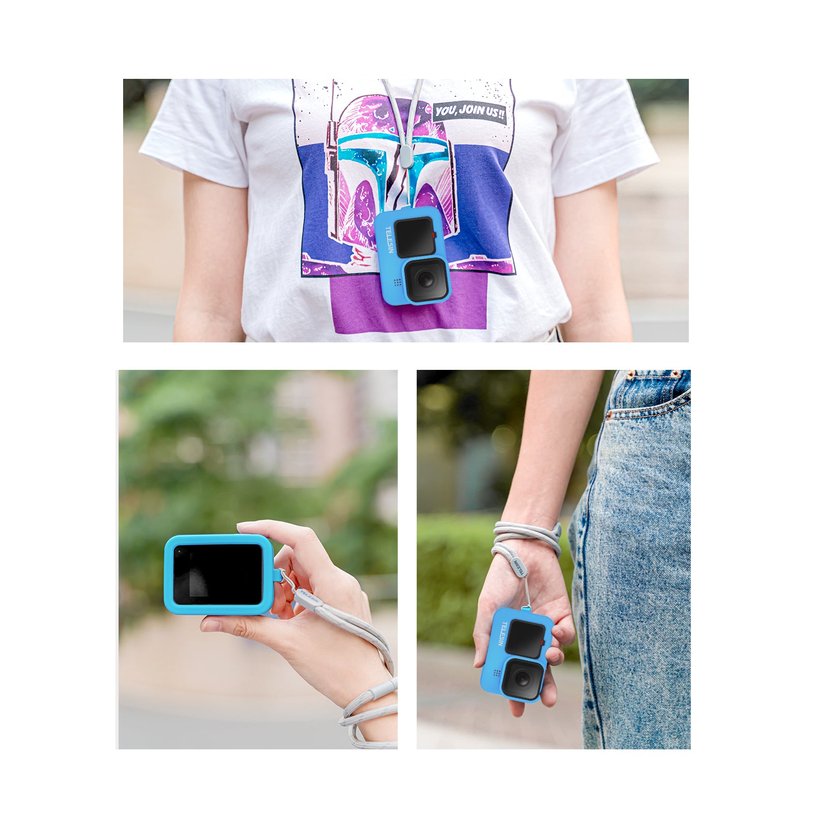 TELESIN Silicone Soft Case Protector for GoPro Hero 11