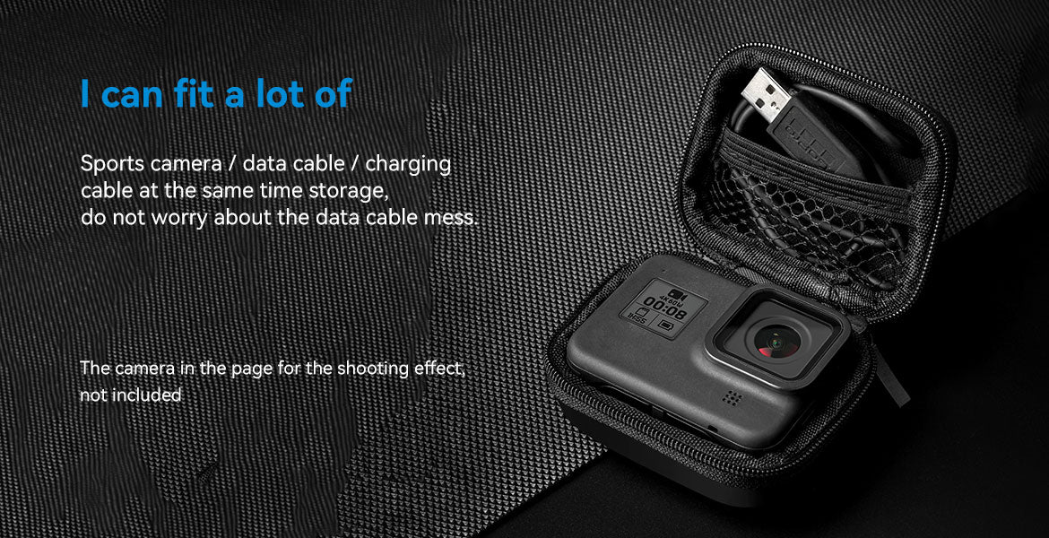 TELESIN Mini Camera Bag Case